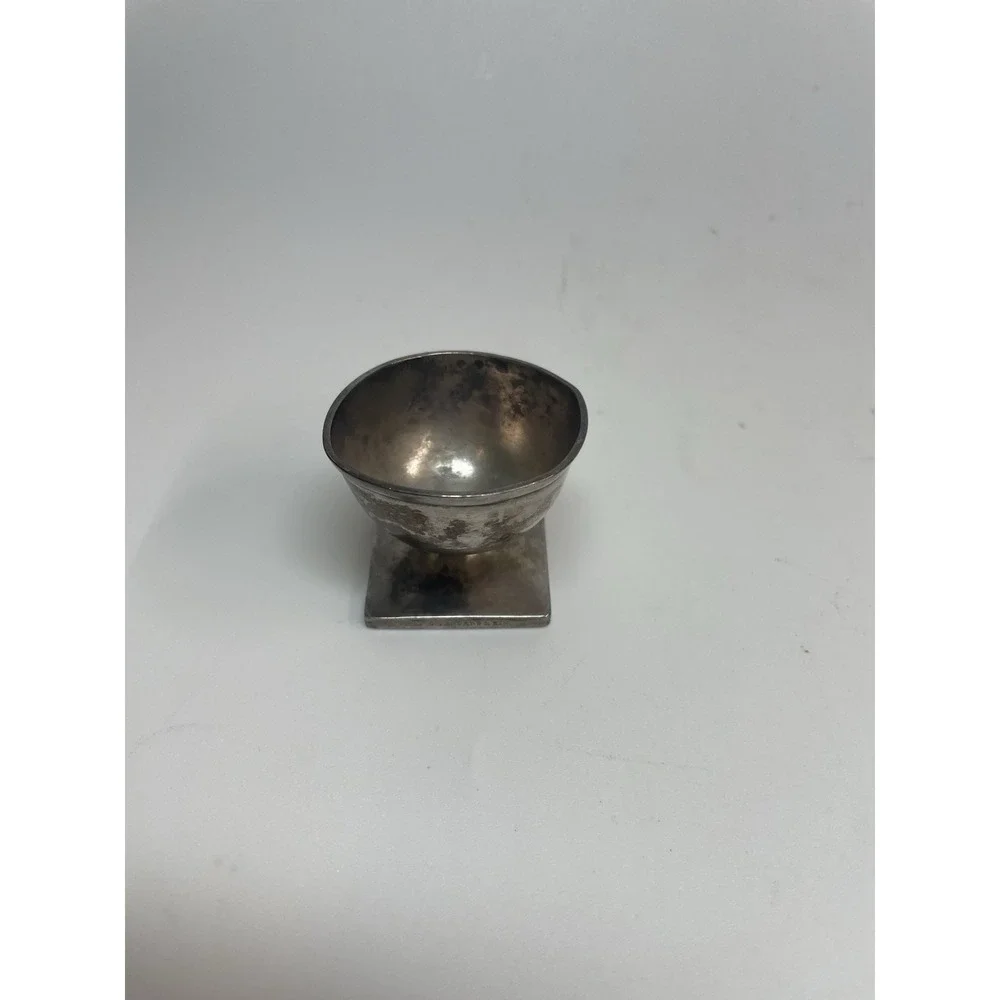 Vintage Mermod Jaggard & King Sterling Silver Footed Salt Cellar